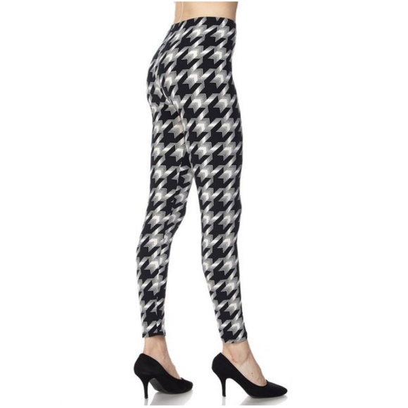 Hounds Tooth Leggings - Picture 2 of 5